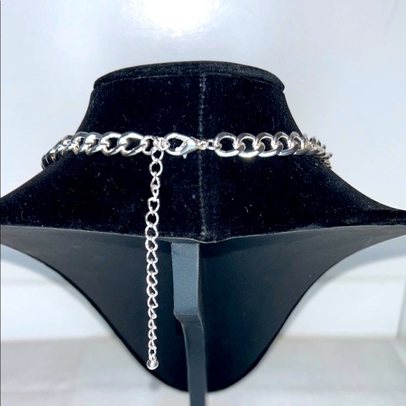 Francaise Republique | Chic Silver and Gold Coin Necklace Bohemian NWOT - Picture 2 of 8